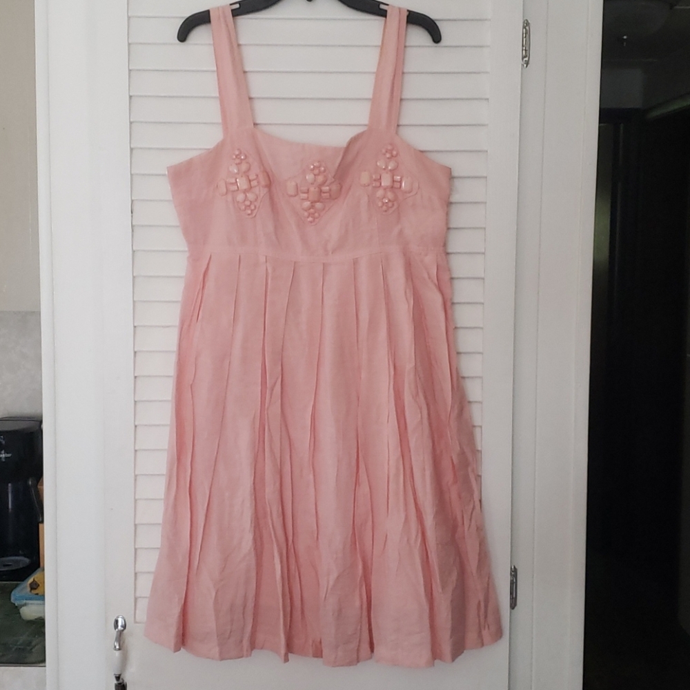 Beaded tank dress